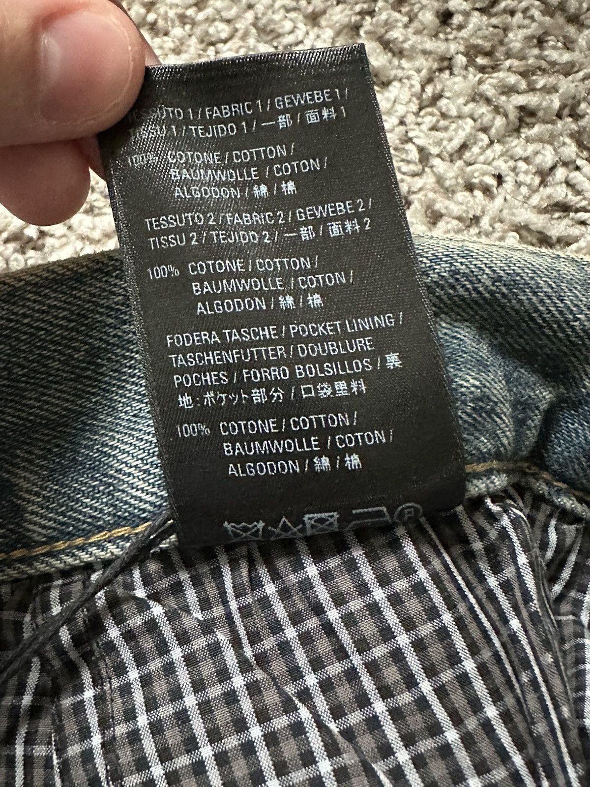 Balenciaga Balenciaga FW21 Baggy Destroyed Boxer Denim Jeans Runway Size US 30 / EU 46 - 6 Thumbnail