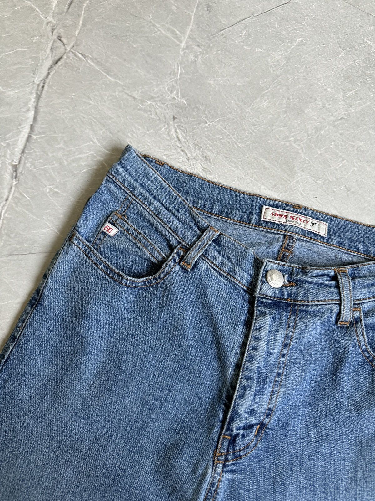 Miss Sixty Vintage Y2K Miss Sixty Flared Skinny Jeans Hysteric Glamour Size 30" / US 8 / IT 44 - 7 Thumbnail