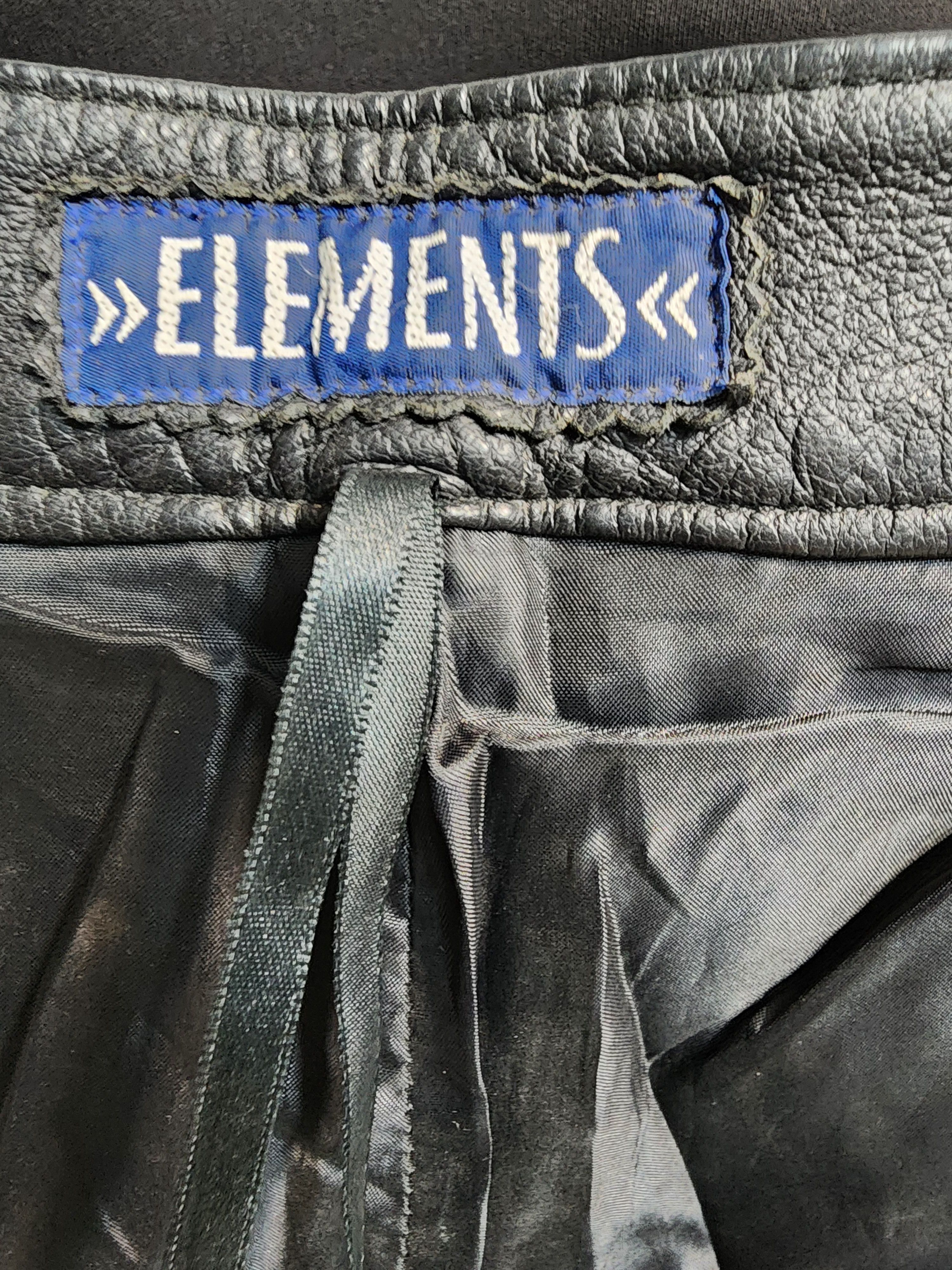 Genuine Leather Black Leather Pants: Women's Genuine Leather Trousers Size 27" / US 4 / IT 40 - 10 Thumbnail