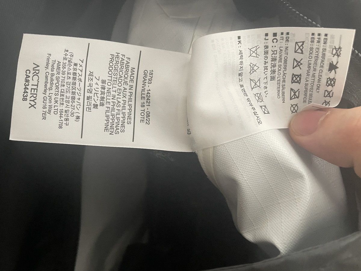 Arc'teryx Arc'teryx Granville 18 Tote Bag | Grailed
