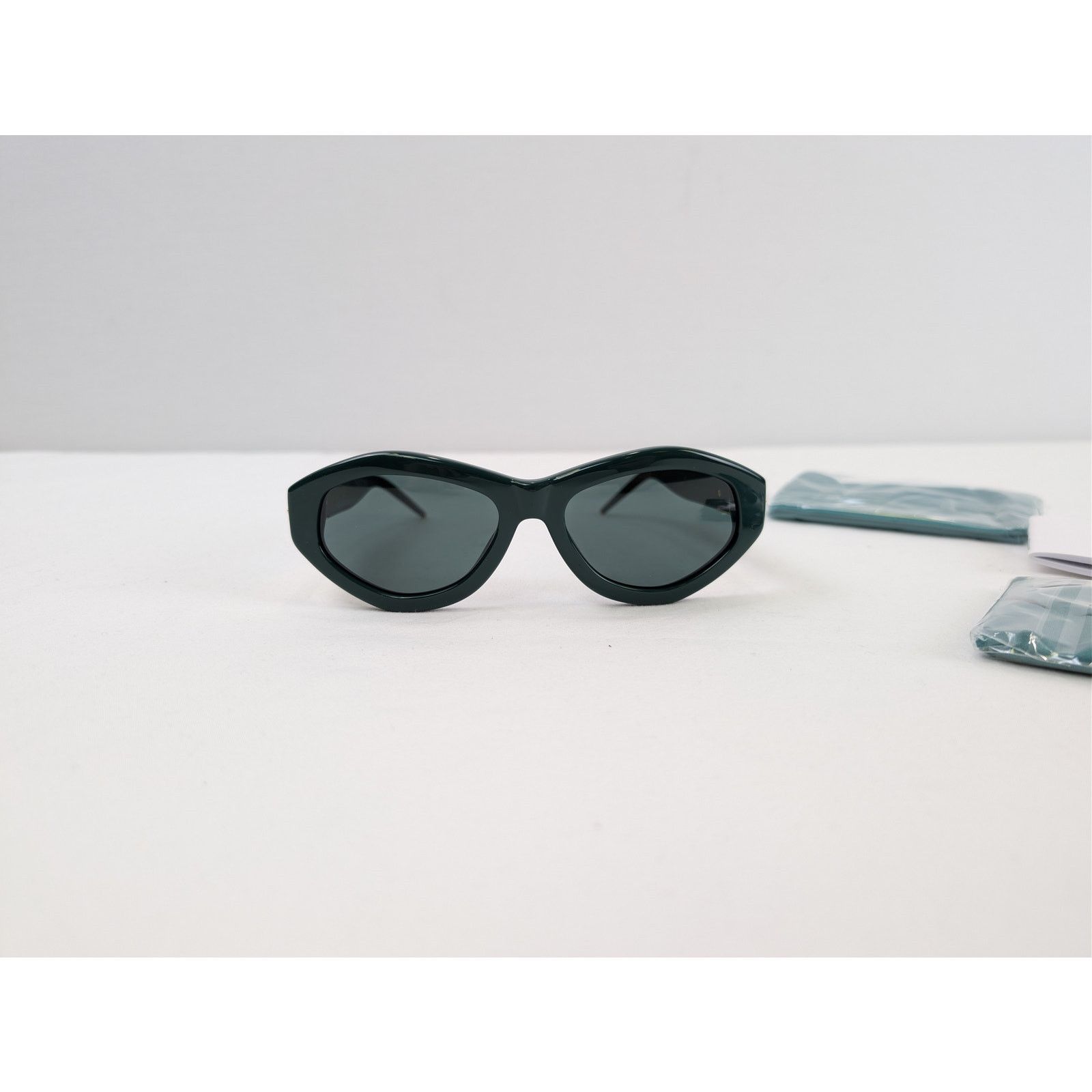 Casablanca o1rshd1 Size: OS / Stainless Steel Square Metal Sunglasses Size ONE SIZE - 4 Thumbnail