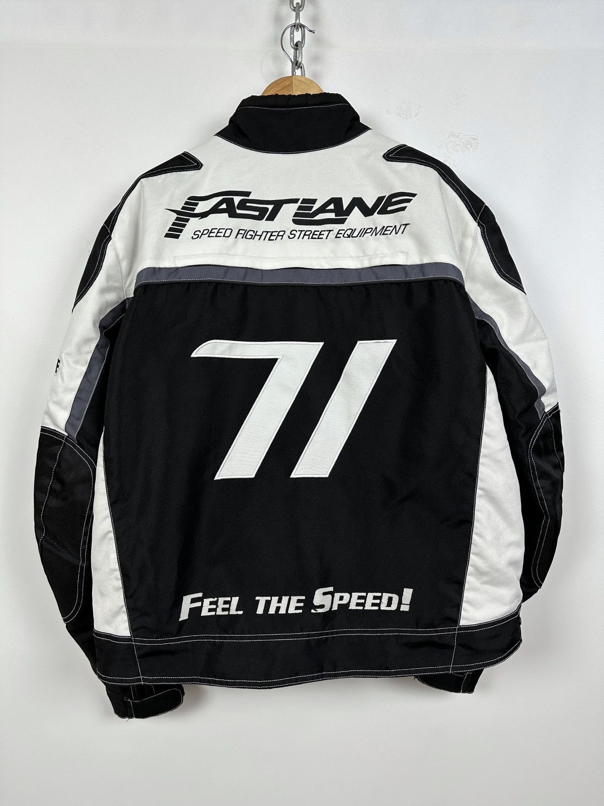 Formula 1 Vintage Speed Fighter Fast Lane Racing NASCAR Jacket Size US XL / EU 56 / 4 - 7 Thumbnail