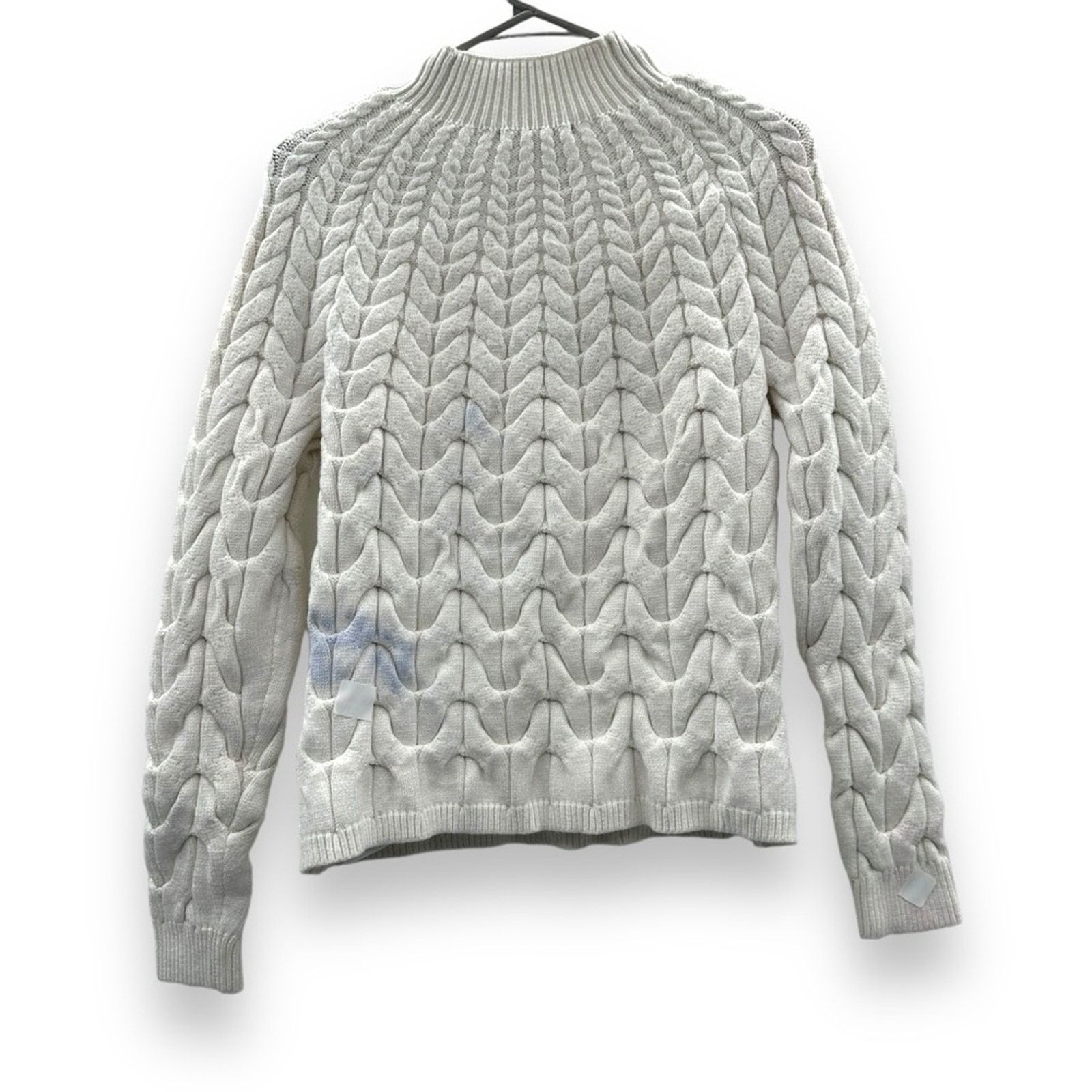 Maje RTR Maje Marnety Button Cable Knit Long Sleeve Sweater Size S / US 4 / IT 40 - 5 Thumbnail