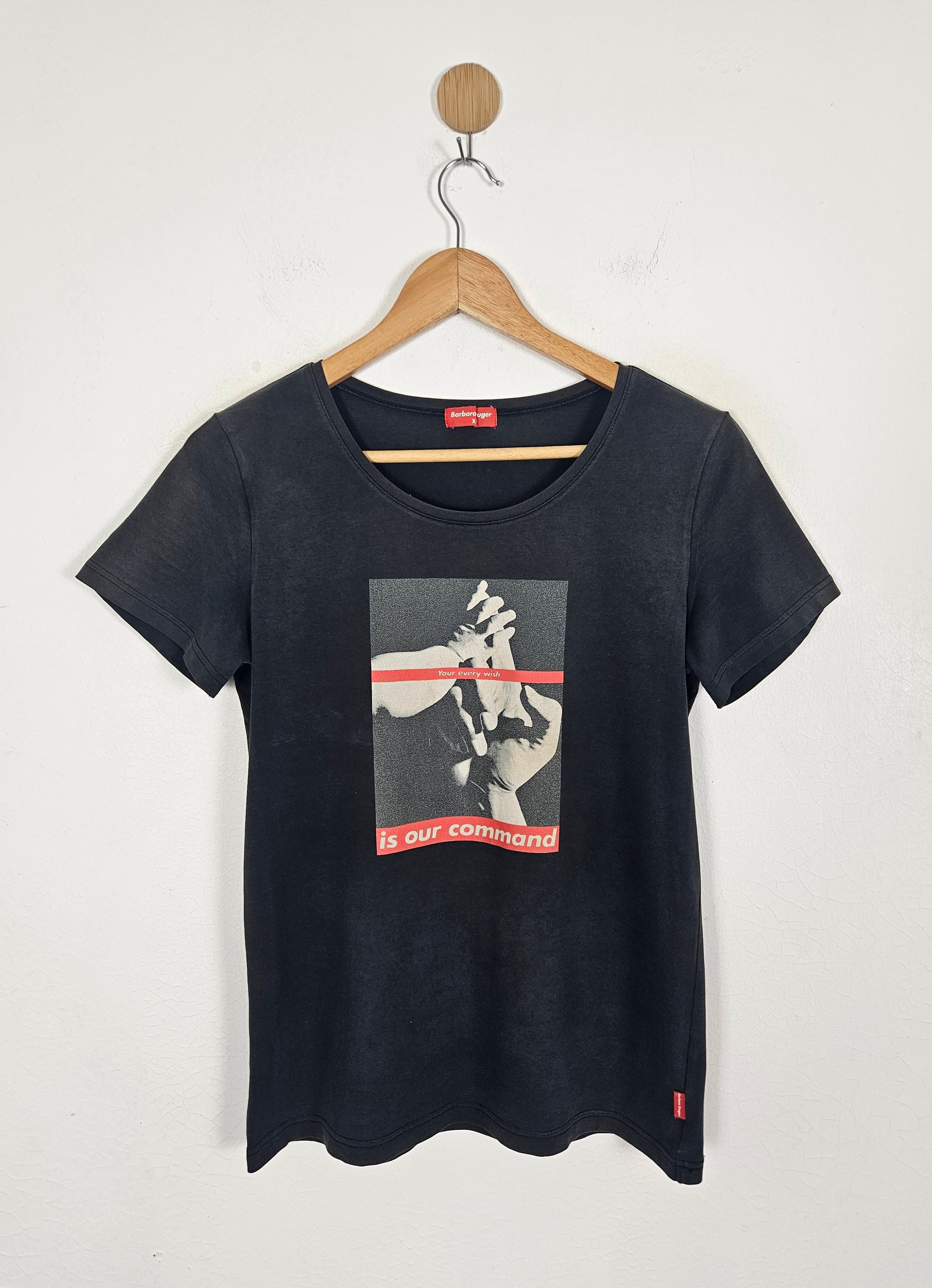 Barbara Kruger Barbara Kruger Your Every Wish Our Command shirt Size US M / EU 48-50 / 2 - 1 Thumbnail