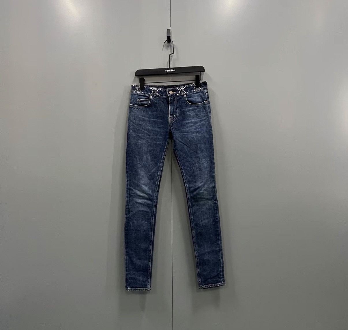 Celine Celine Washed Rivet Logo Jeans J41 Size 26" / US 2 / IT 38 - 1 Thumbnail