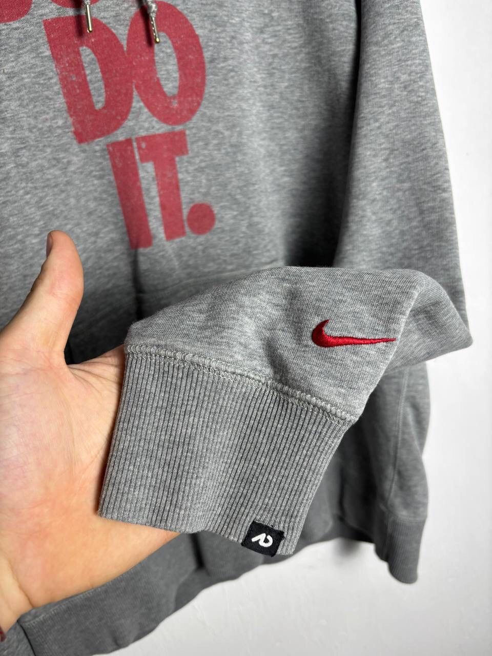 Nike 00’s Nike Vintage Boxy Just Do It Hoodie Size US L / EU 52-54 / 3 - 4 Thumbnail
