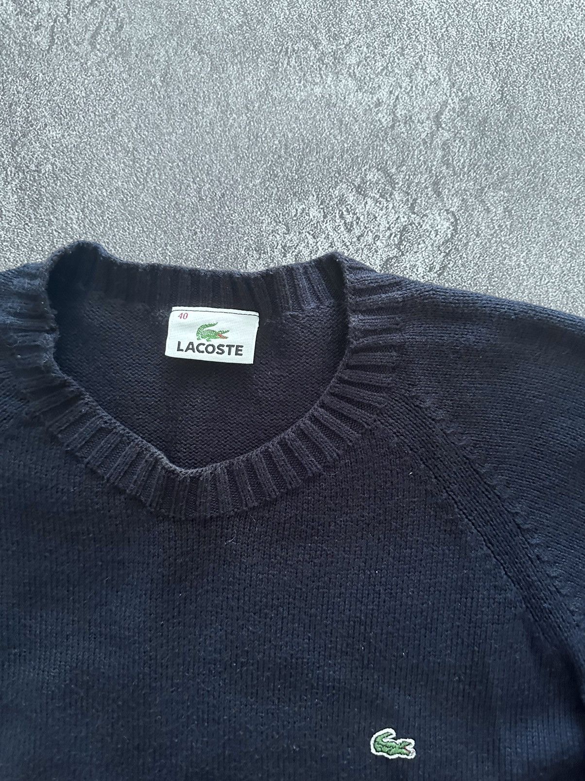 Lacoste 🐊 Vintage Lacoste 90s Sweater Knit Sweater Size US S / EU 44-46 / 1 - 3 Thumbnail