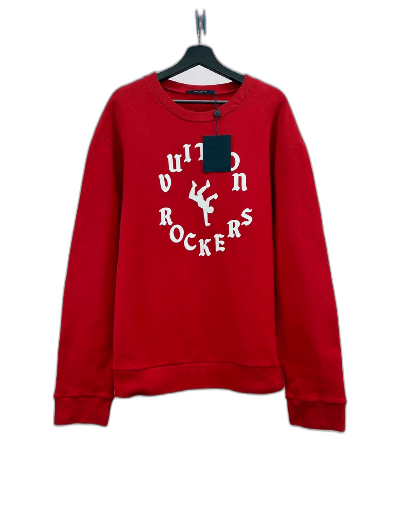 Louis Vuitton Louis Vuitton Red Sweatshirt XXL Size-yf Size US XXL / EU 58 / 5 - 1 Thumbnail