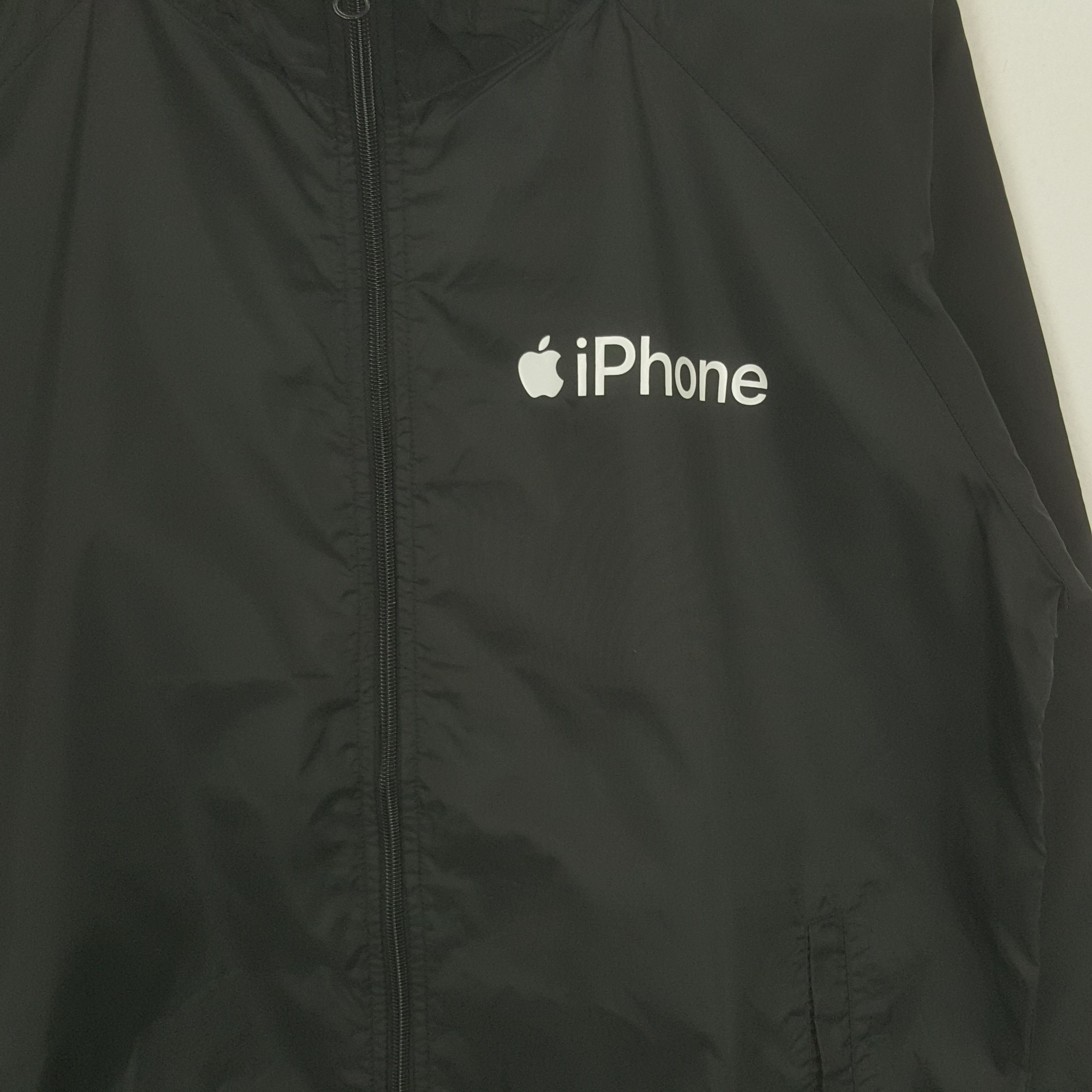 Apple Vintage Iphone Apple Brand Windbreaker Jacket RR28 Size US M / EU 48-50 / 2 - 4 Thumbnail