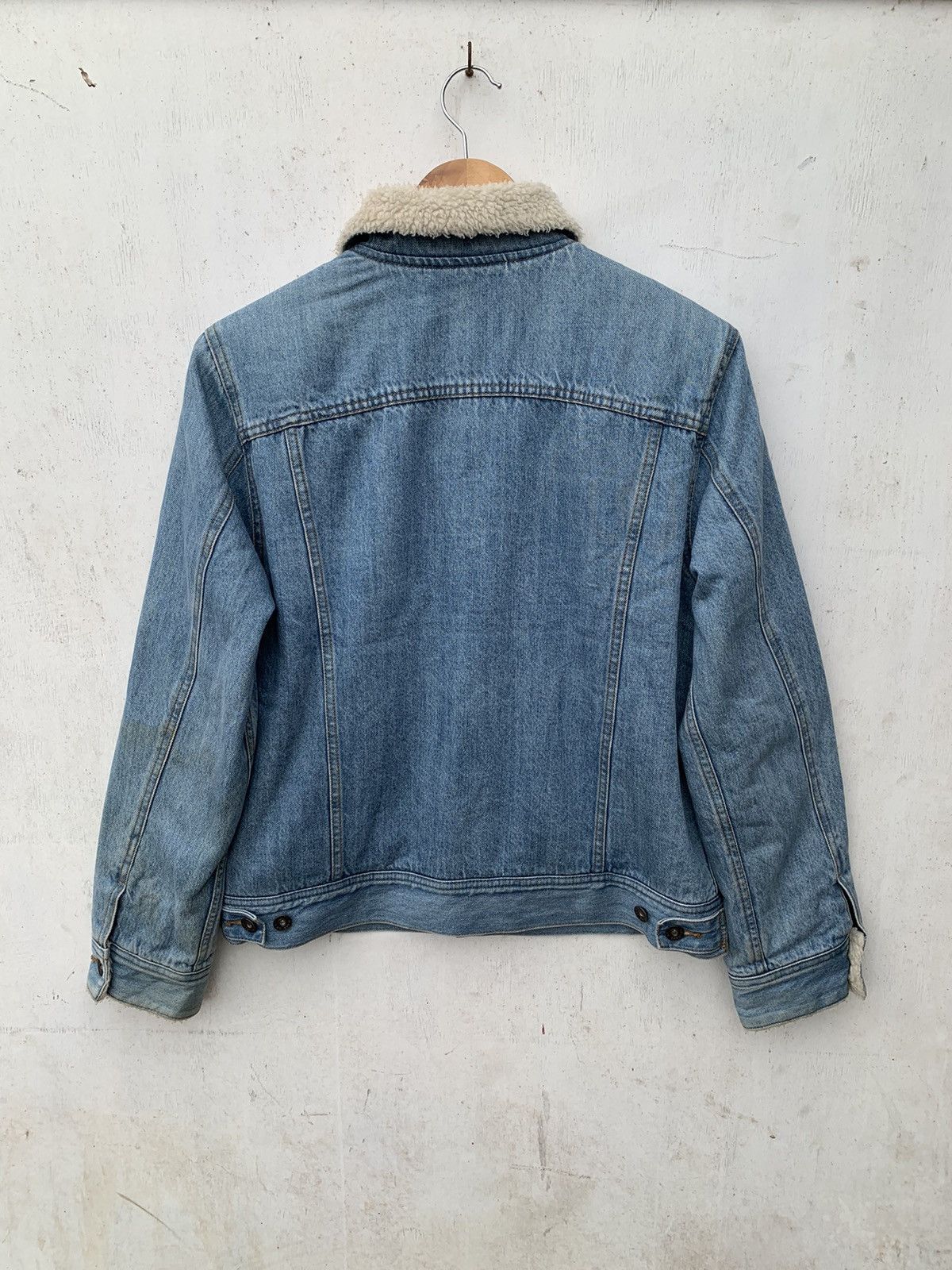 GU 🔥Steals🔥 GU Sherpa Lined Denim Jacket Mens Size US S / EU 44-46 / 1 - 7 Thumbnail