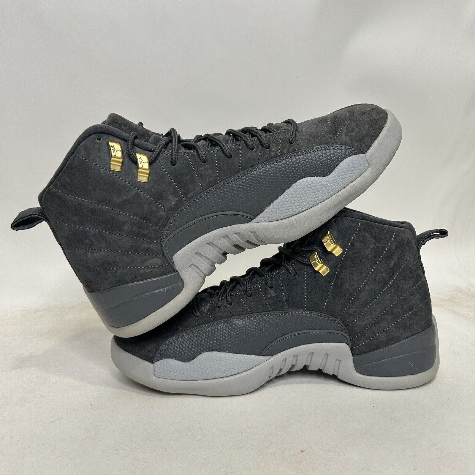 Jordan Brand Nike Air Jordan 12 Retro “Dark Wolf Grey” 2024 Size US 9 / EU 42 - 3 Thumbnail