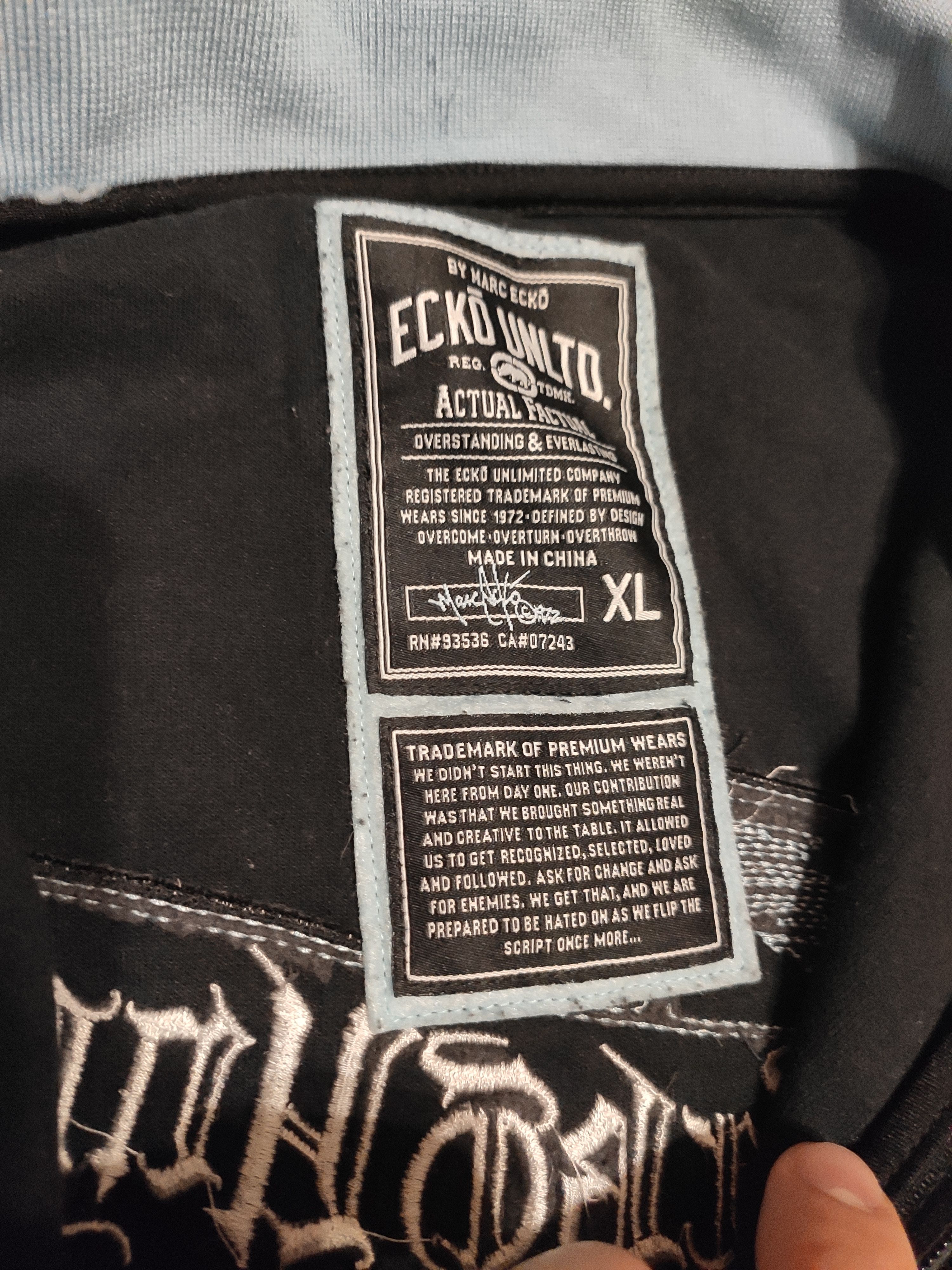 Affliction × Ecko Unltd. Ecko unltd sweatshirts longsleeve black y2k skull XL L Size US XL / EU 56 / 4 - 9 Thumbnail