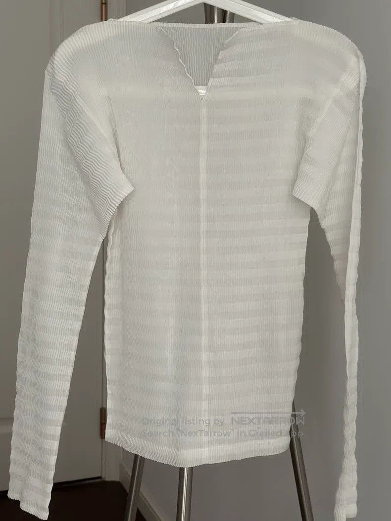 Issey Miyake Issey Miyake White Coat Size M / US 6-8 / IT 42-44 - 2 Thumbnail
