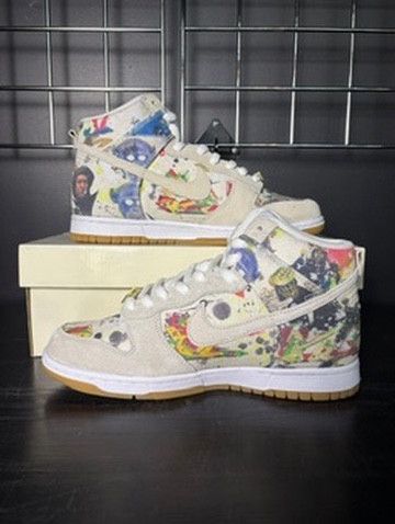 Nike Nike SB Dunk High x Supreme "Rammellzee" - Size 8 Size US 8 / EU 41 - 2 Thumbnail
