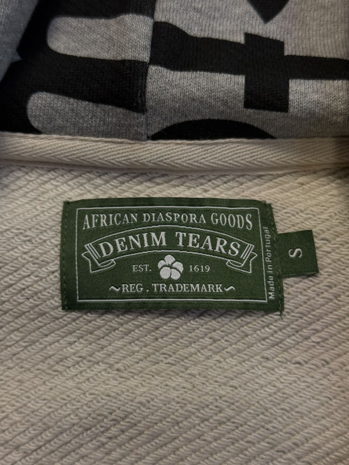 DENIM TEARS Denim Tears Systematic Racism Controls America Hoodie Small Size US S / EU 44-46 / 1 - 7 Thumbnail