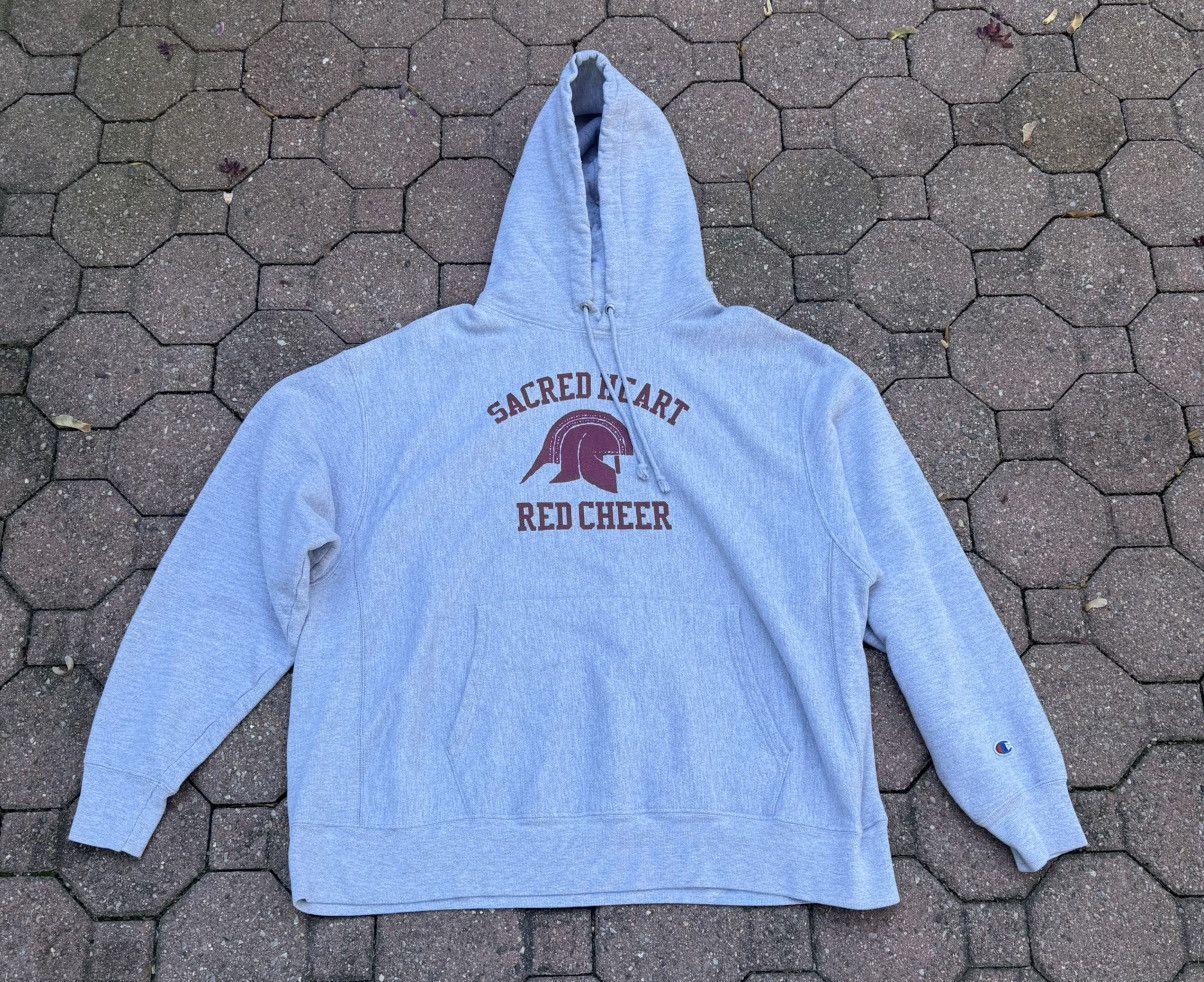 Champion Vintage 90s Champion College Hoodie Reverse Weave Size US XXL / EU 58 / 5 - 1 Thumbnail