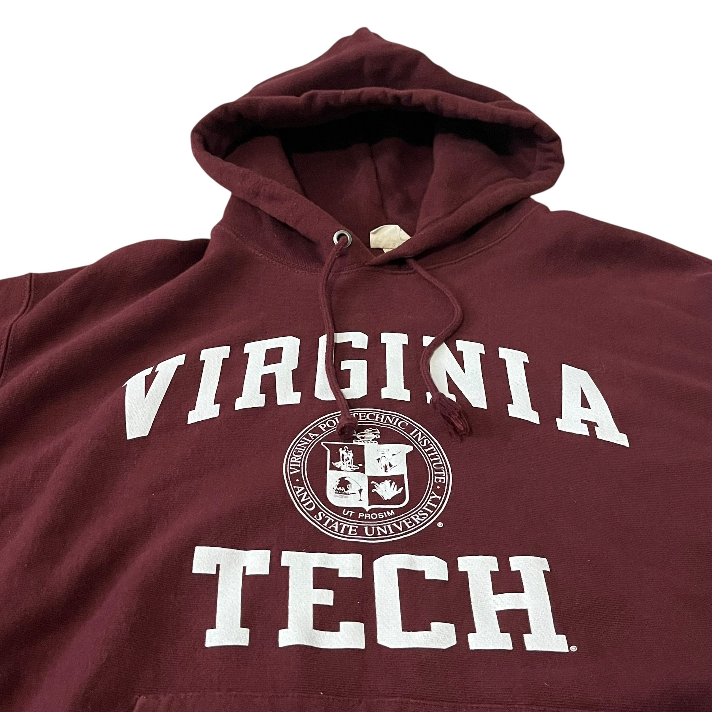 Champion Virginia Tech Champion Reverse Weave Hoodie VT Size US XL / EU 56 / 4 - 2 Thumbnail