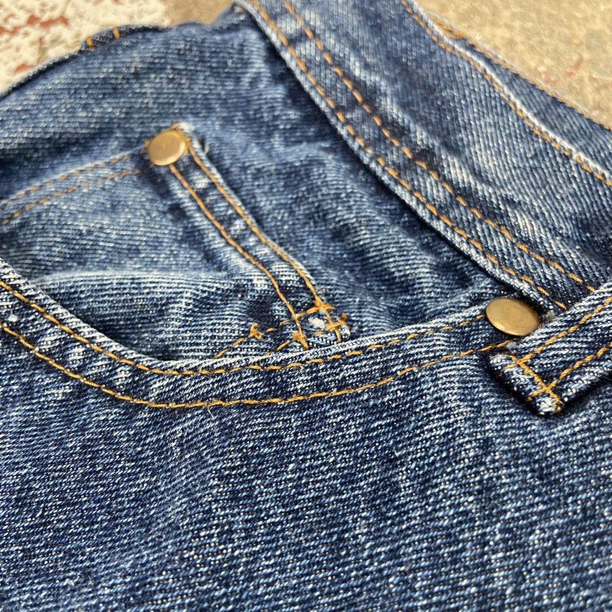 Vintage Vintage Blue Denim Jeans Size US 32 / EU 48 - 2 Thumbnail