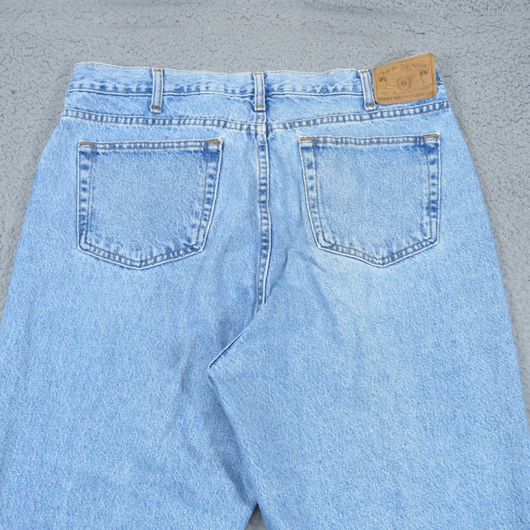 Gap VINTAGE Gap Jeans Men 38 Baggy Y2K Skater Wide-Leg Light Denim USA 36x30 Size US 36 / EU 52 - 3 Thumbnail