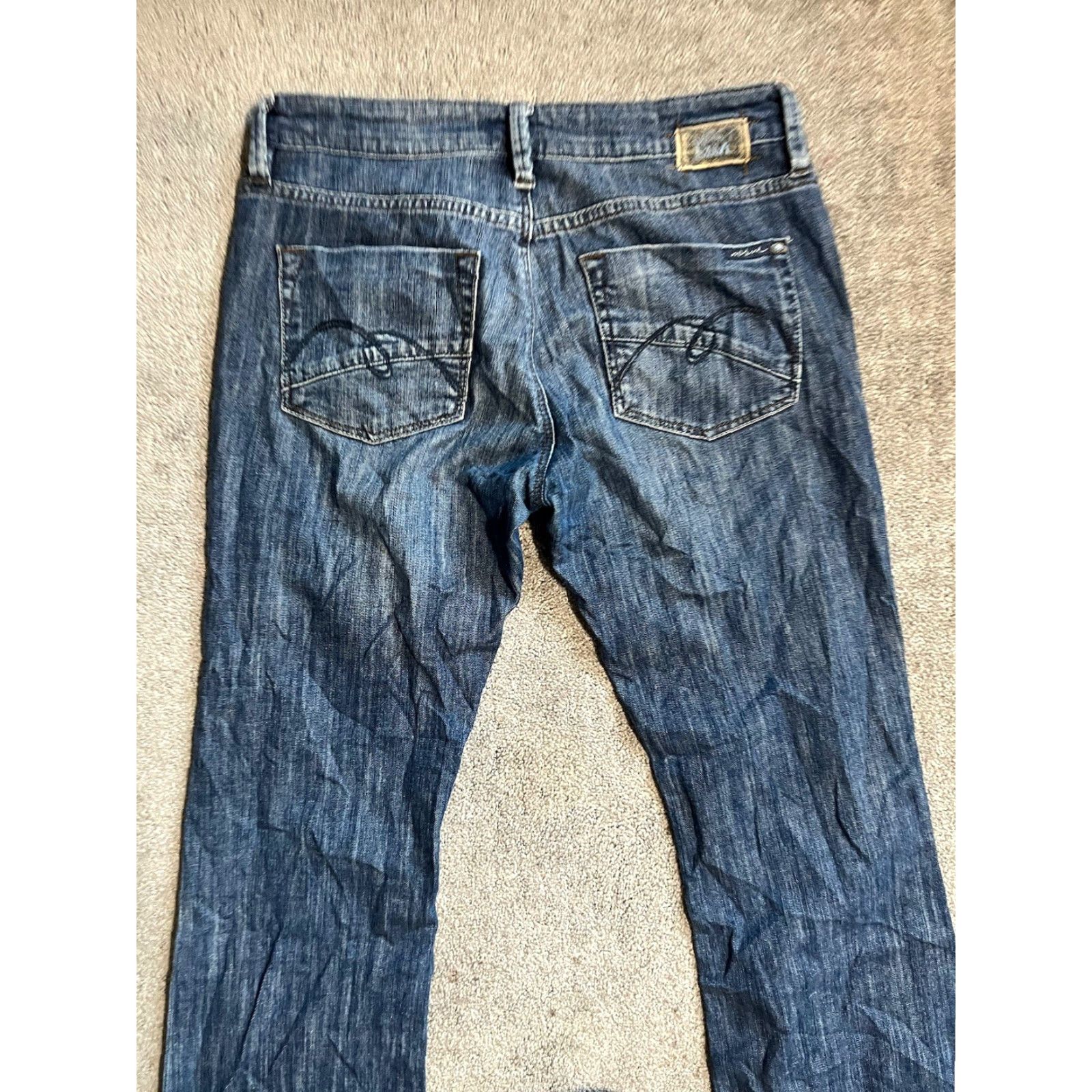 Mavi MAVI Zoe Low Rise Bootcut Jeans Blue Denim Stretch Size 29x27 Women's Size 29" - 2 Thumbnail
