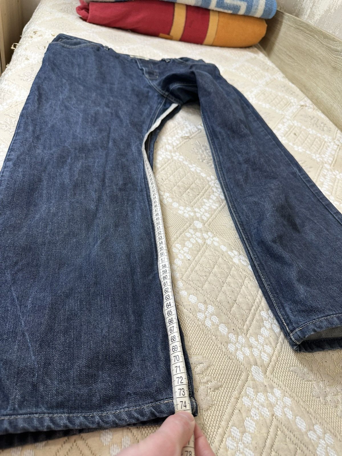 Burberry 🔥 Burberry London Vintage Blue Denim Pants Jeans Trousers Size US 36 / EU 52 - 14 Thumbnail