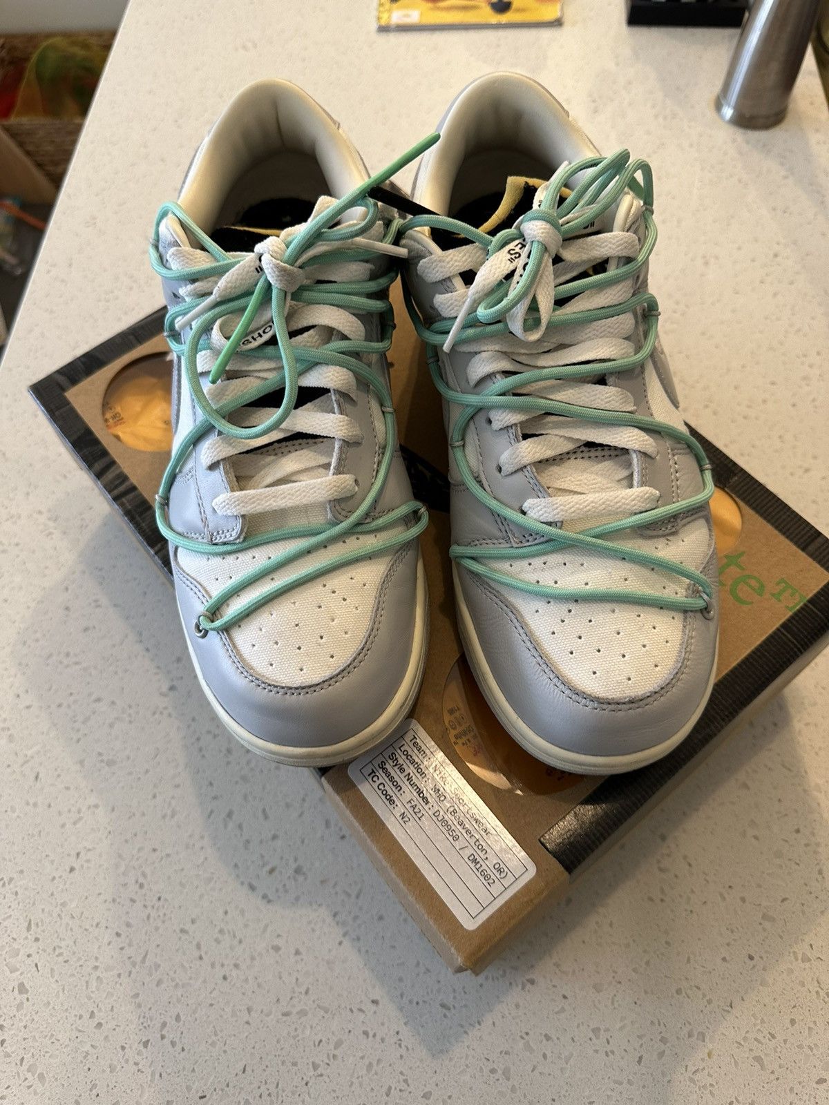 Pre-owned Nike X Off White Nike Off-white Dunks Lot 4 Shoes