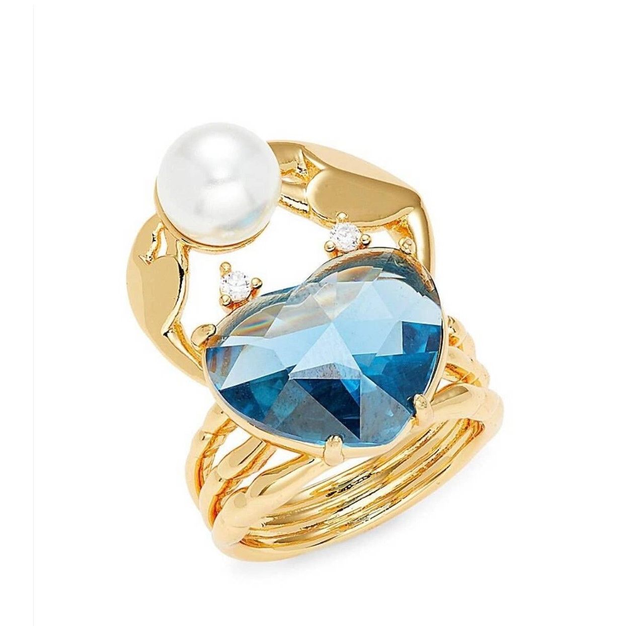 Kate Spade Kate Spade sea star heart crab statement ring Size 6 New Size ONE SIZE - 2 Thumbnail