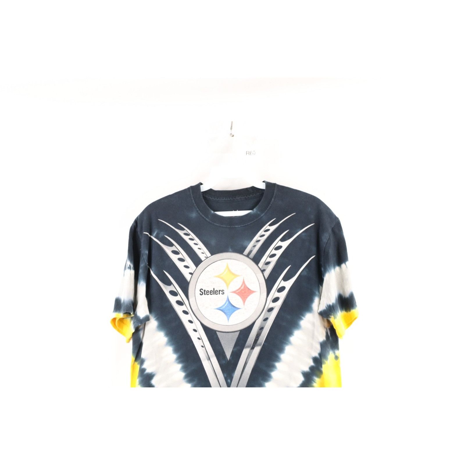 Majestic Vintage Majestic Faded Spell Out Pittsburgh Steelers T-Shirt Size US M / EU 48-50 / 2 - 2 Thumbnail