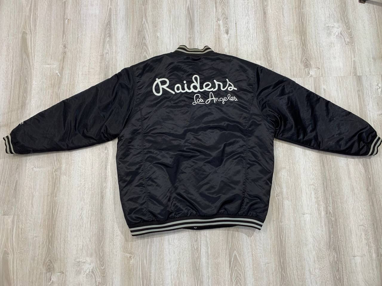 Reebok × Vintage Mens vintage bomber jacket Reebok Raiders Los Angeles Size US XL / EU 56 / 4 - 11 Thumbnail