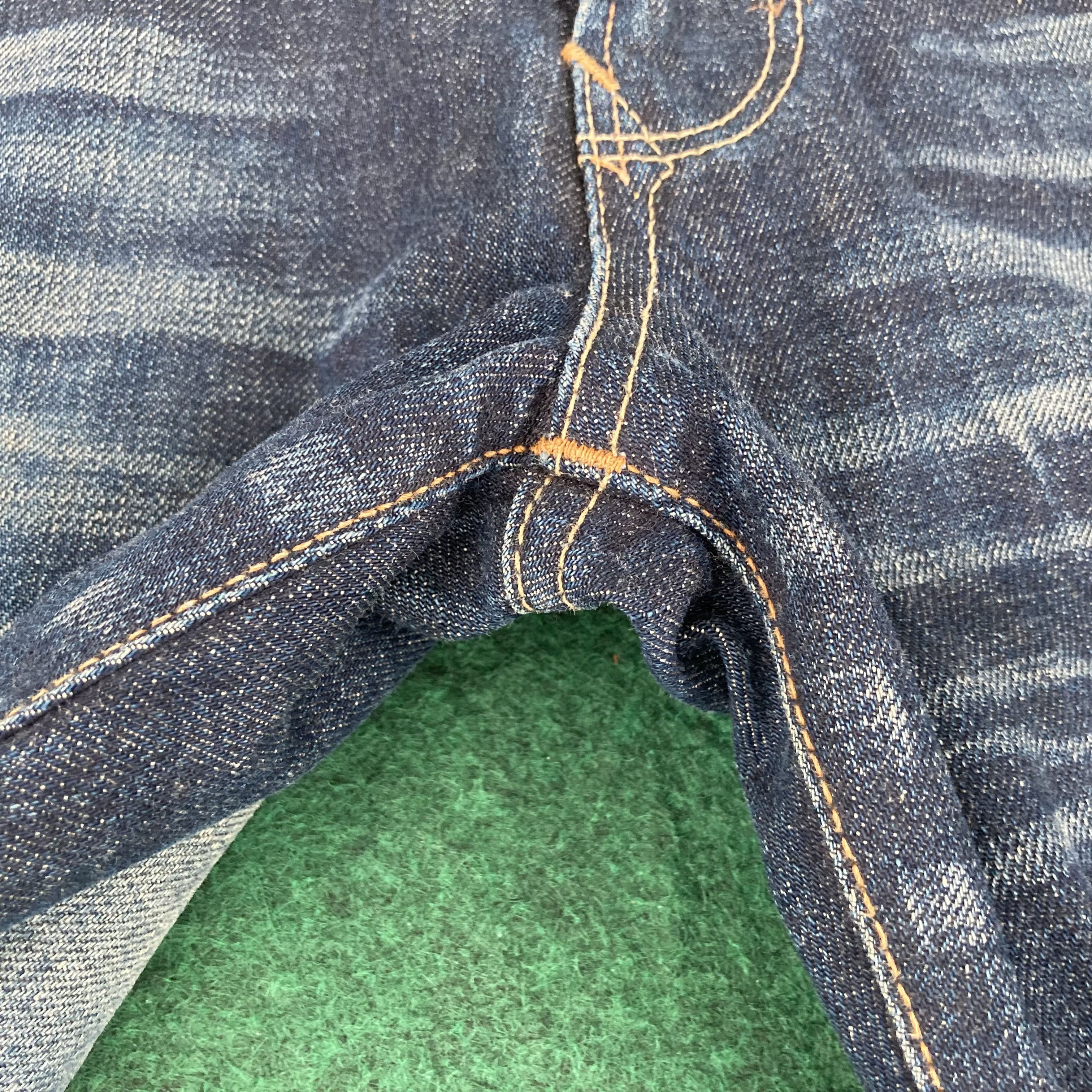 Edwin Vtg Edwin 503 SD Super Flare Denim Bootcut Jeans Size US 34 / EU 50 - 6 Thumbnail