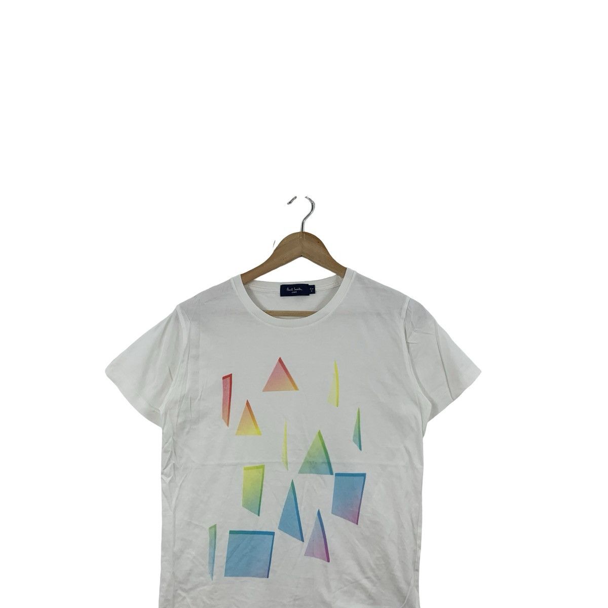 Paul Smith PAUL SMITH JEANS Colorful Geometric Design Tee Shirt Top Size US M / EU 48-50 / 2 - 2 Thumbnail