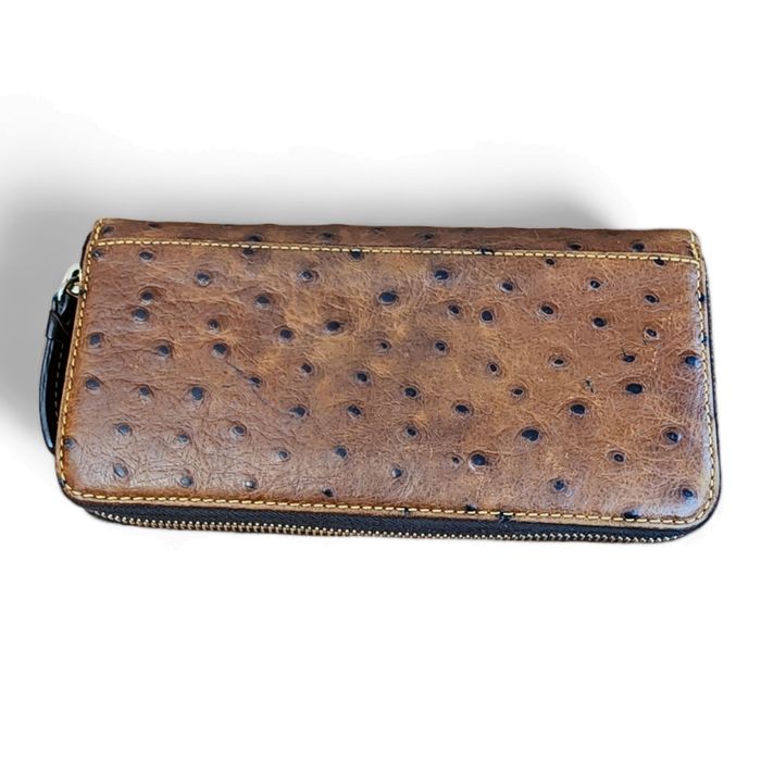 Dooney And Bourke Wallets Canada - Brown Womens Ostrich Small