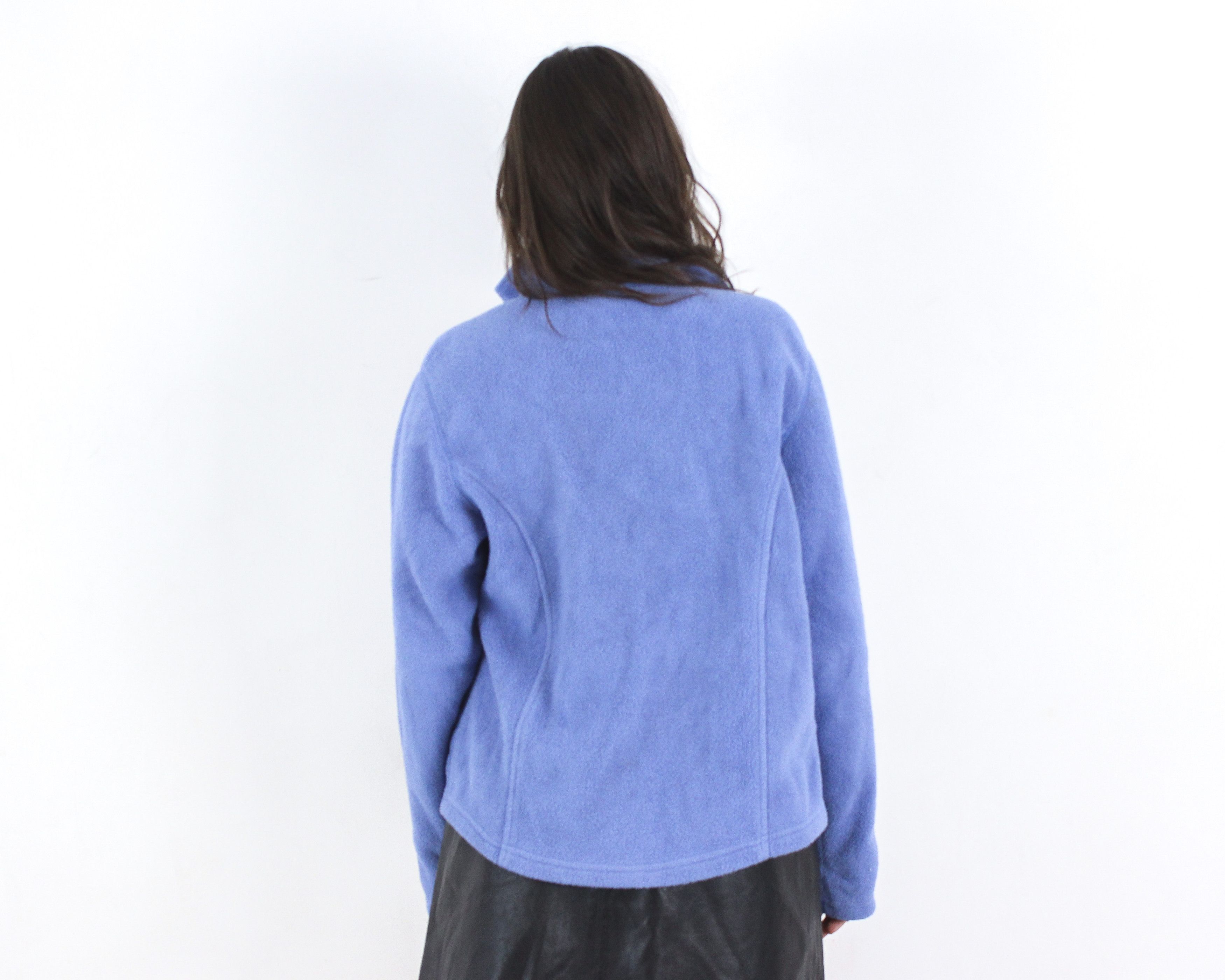 L.L. Bean × Vintage Women M Regular Fleece Jumper Sweater Sweatshirt Pullover Size M / US 6-8 / IT 42-44 - 3 Thumbnail
