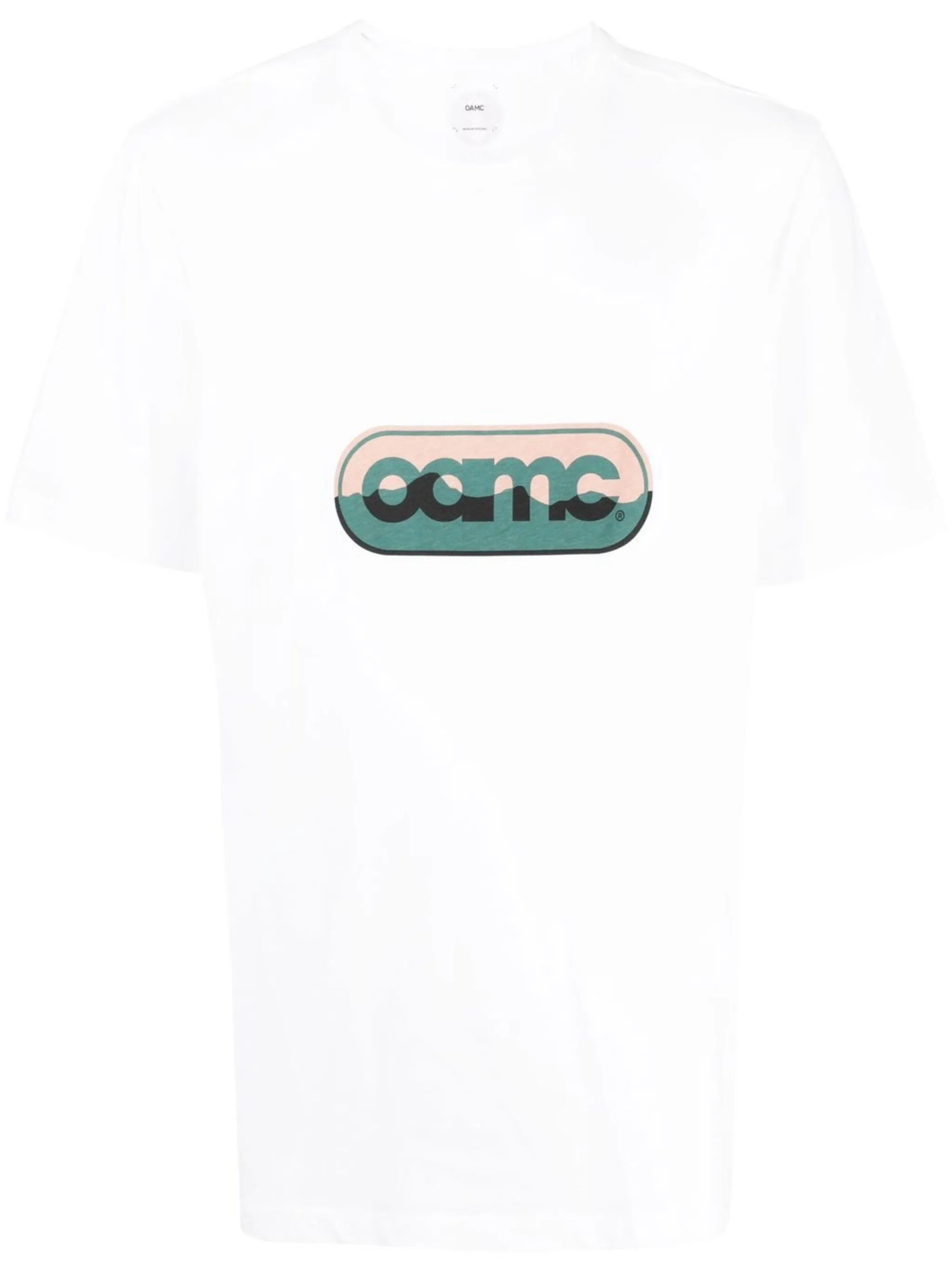 OAMC o1y0225 Logo Crewneck T-Shirt in White Size US L / EU 52-54 / 3 - 1 Thumbnail