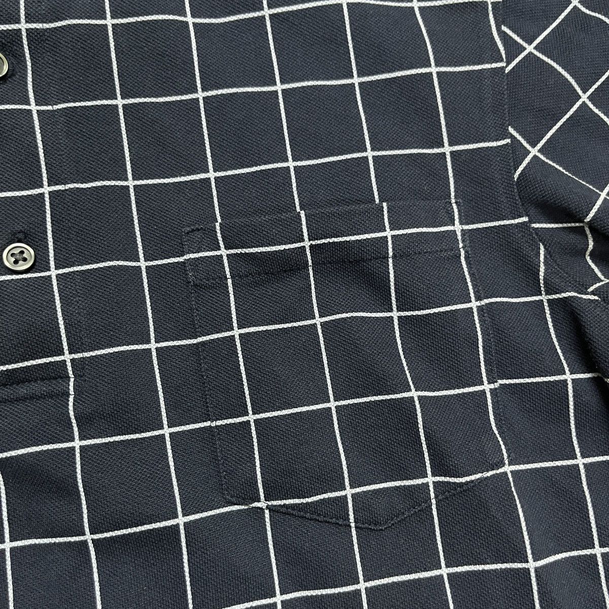 Designer × Japanese Brand × Uniqlo Uniqlo Grid Polo Shirt Size US S / EU 44-46 / 1 - 3 Thumbnail