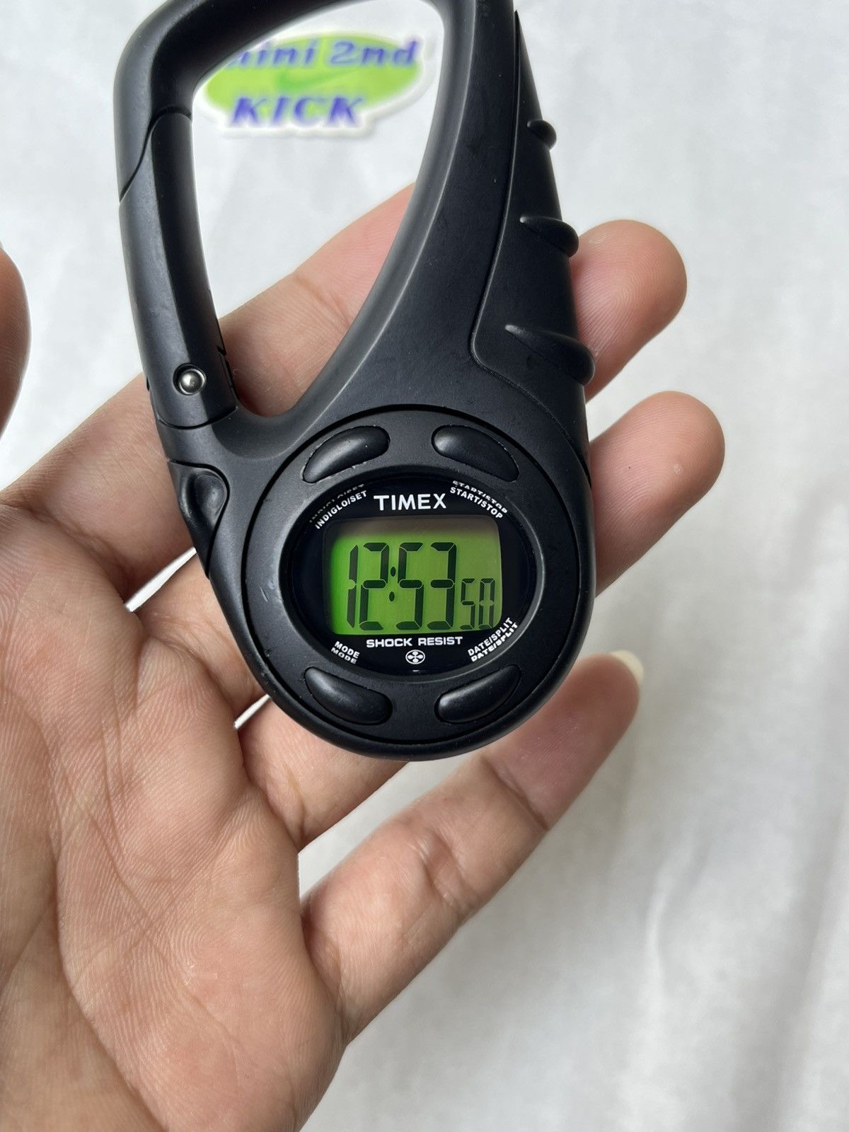 Timex Vintage TMX TIMEX GRIP CLIP CARABINER TOMB RAIDER WATCH Size ONE SIZE - 2 Thumbnail