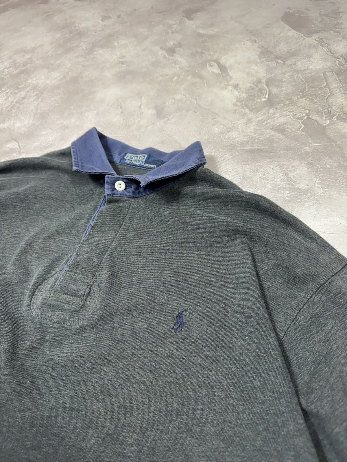 Polo Ralph Lauren Vintgae Polo Ralph Lauren Long-sleeve Rugby Sweatshirt Size US L / EU 52-54 / 3 - 6 Thumbnail