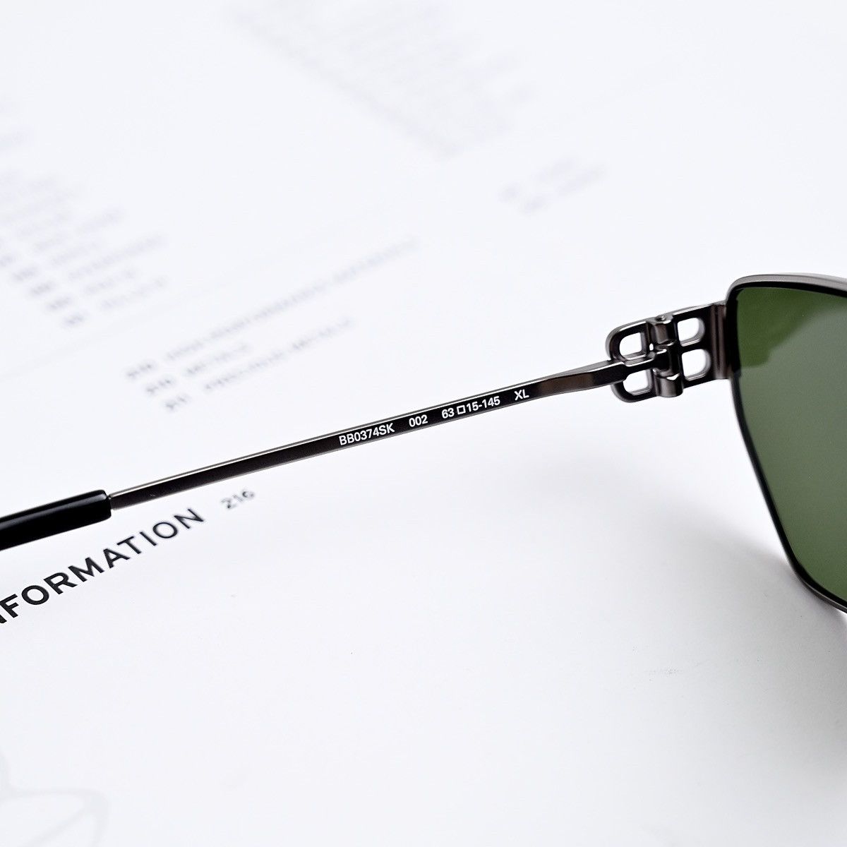 Balenciaga BALENCIAGA BB0374SK SUNGLASSES Size ONE SIZE - 8 Thumbnail