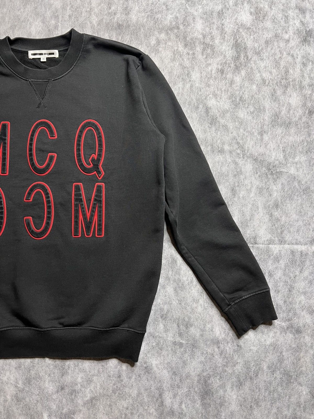 Alexander McQueen Alexander McQueen Black & Red Men Sweatshirt Size US M / EU 48-50 / 2 - 3 Thumbnail