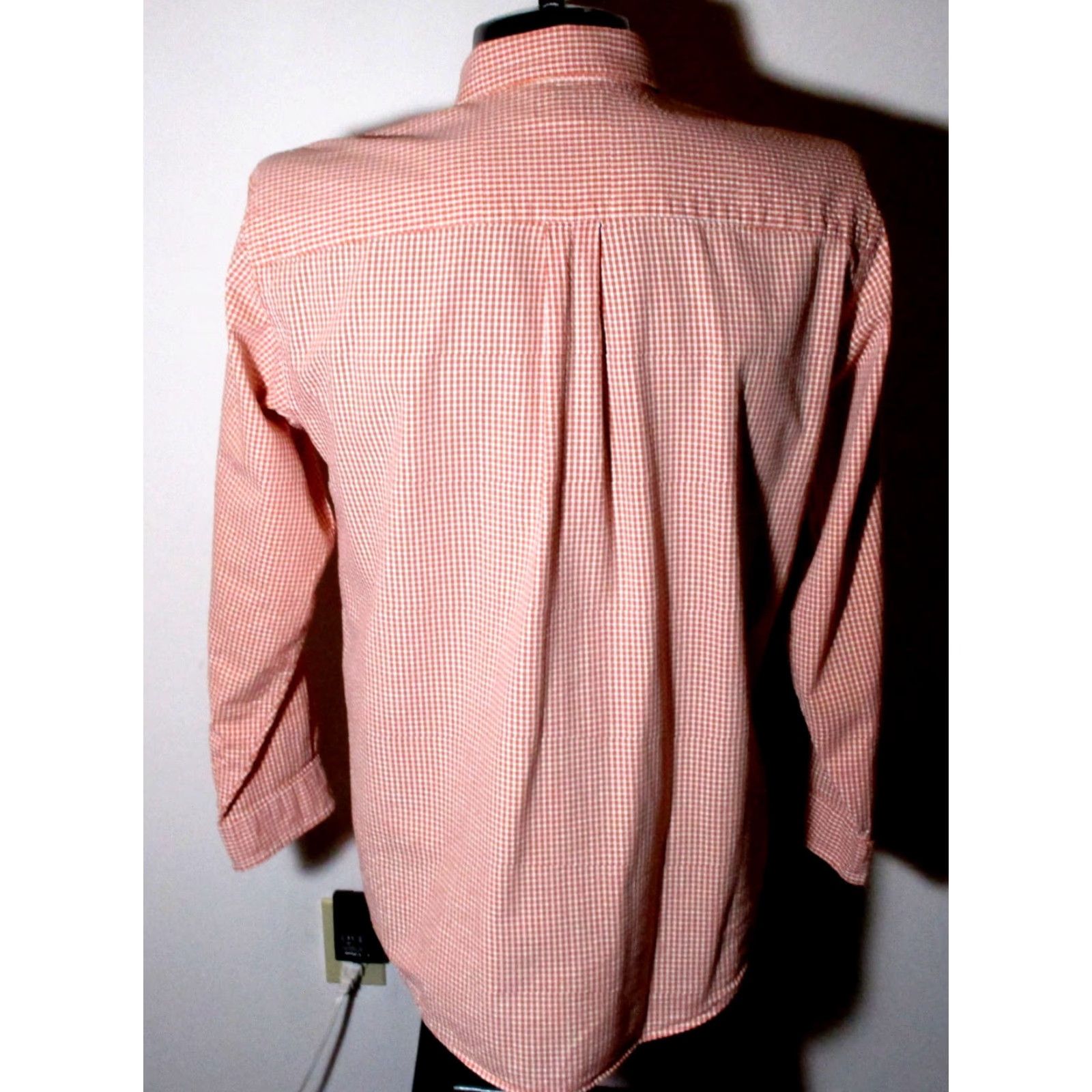 Vintage L.L. BEAN Pink Long Sleeve Button Shirt Men's Size M Reg. Size US M / EU 48-50 / 2 - 5 Thumbnail
