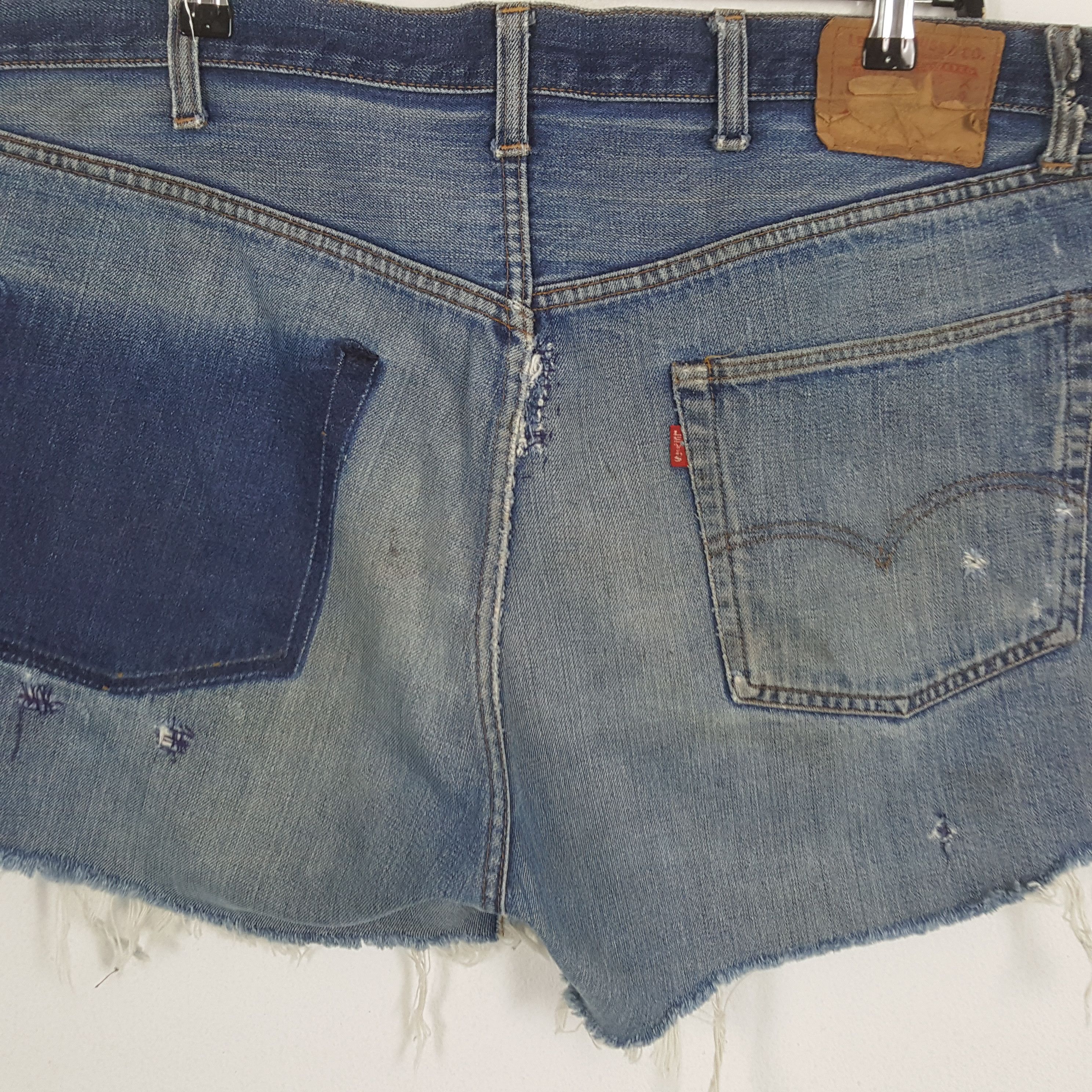 Levi's × Vintage LEVI'S Streetwear Style Short Distressed Jeans Size US 40 / EU 56 - 4 Thumbnail
