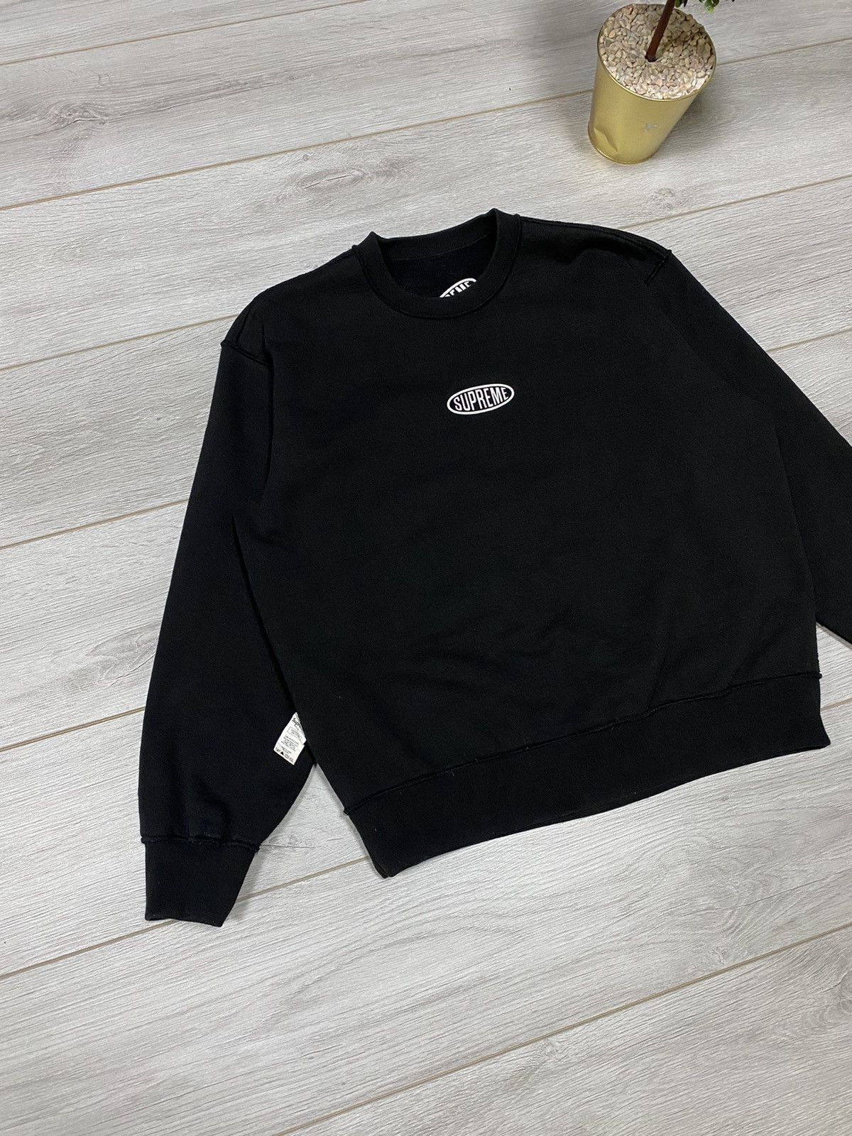 Supreme Supreme reversible sweatshirt monogram Size US S / EU 44-46 / 1 - 4 Thumbnail
