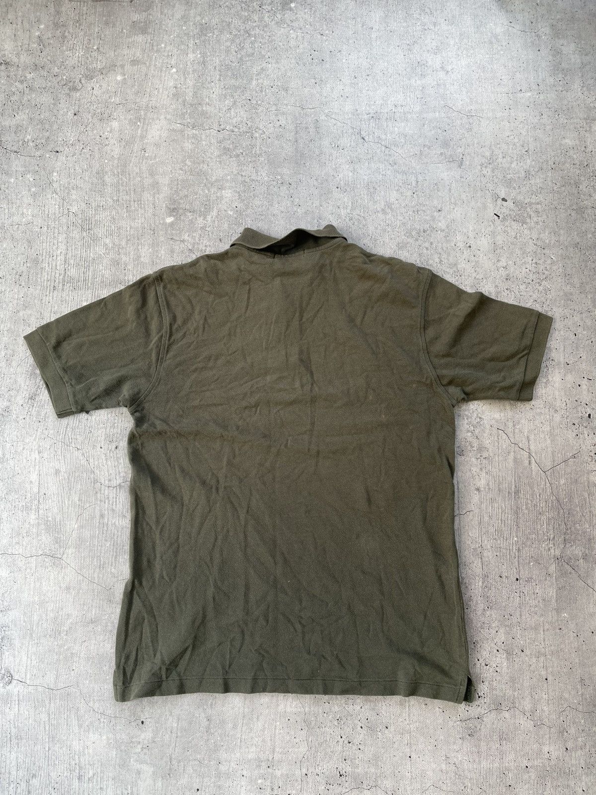 Vintage Vintage Yves Saint Laurent YSL Polo T-Shirt Sun Faded Size US L / EU 52-54 / 3 - 6 Thumbnail