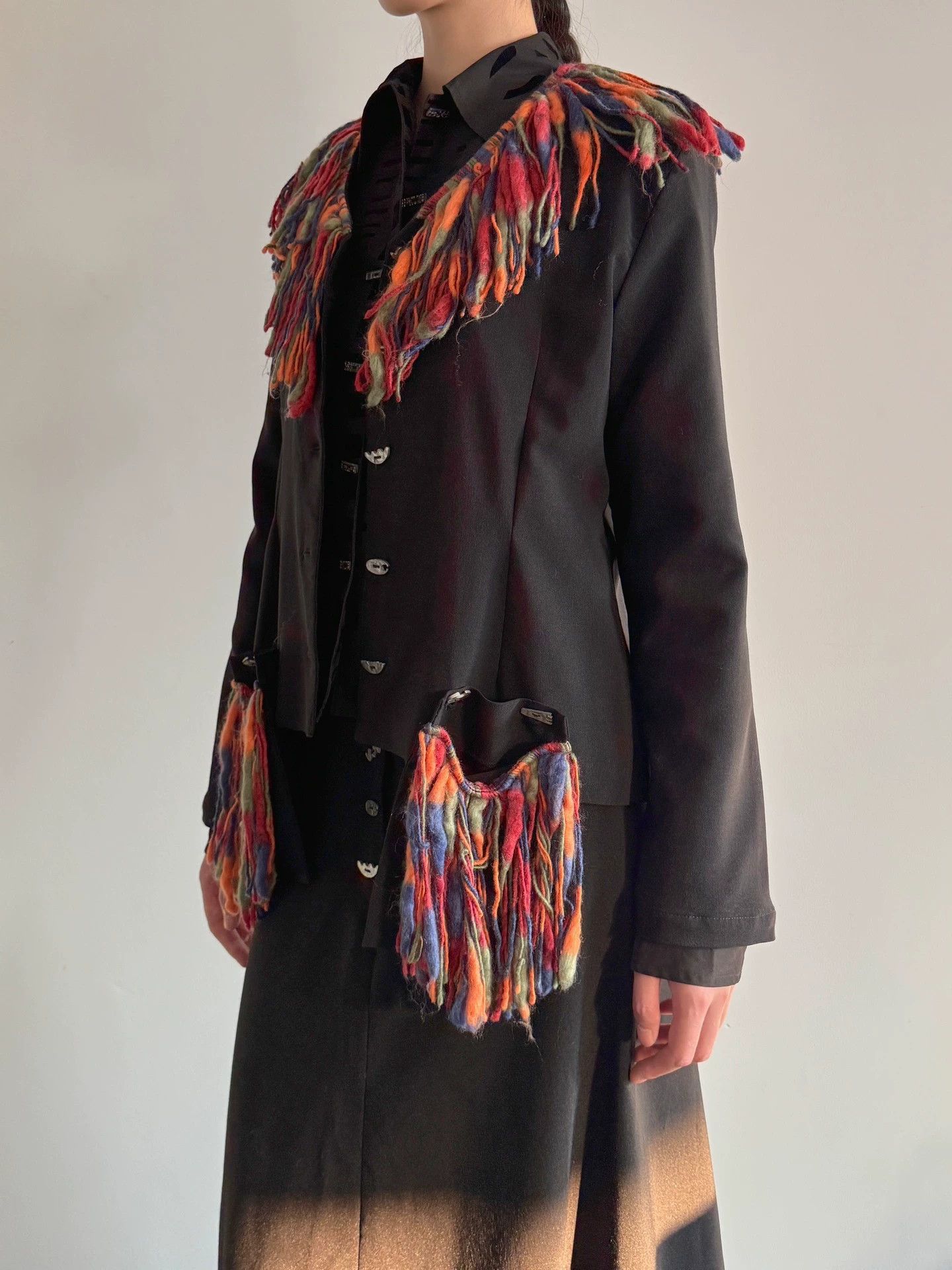 Other French Brand Ethnic Tassel Short Jacket S Size S / US 4 / IT 40 - 7 Thumbnail