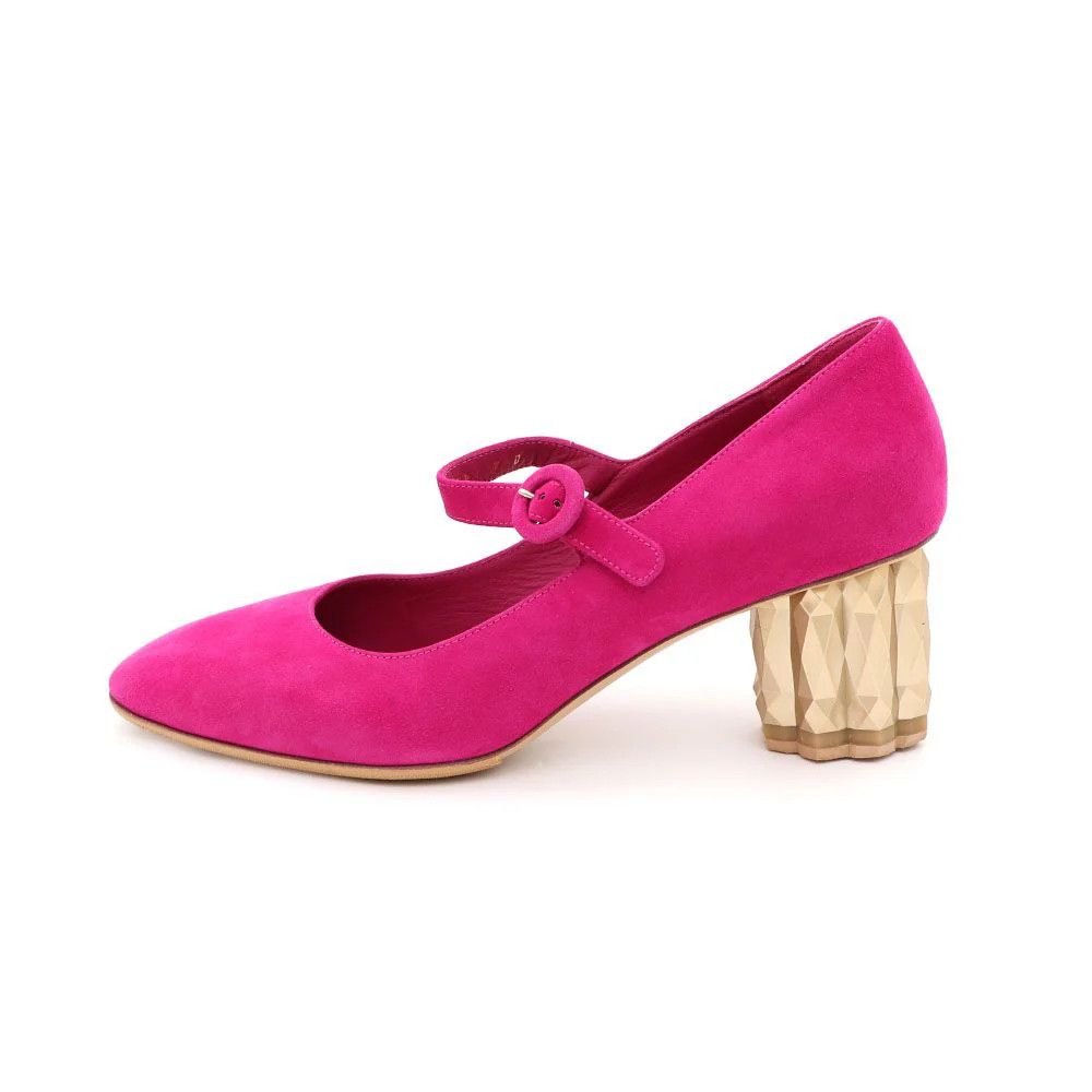 Salvatore Ferragamo o1y0426 Pumps in Fuchsia Size US 9 / IT 39 - 1 Thumbnail