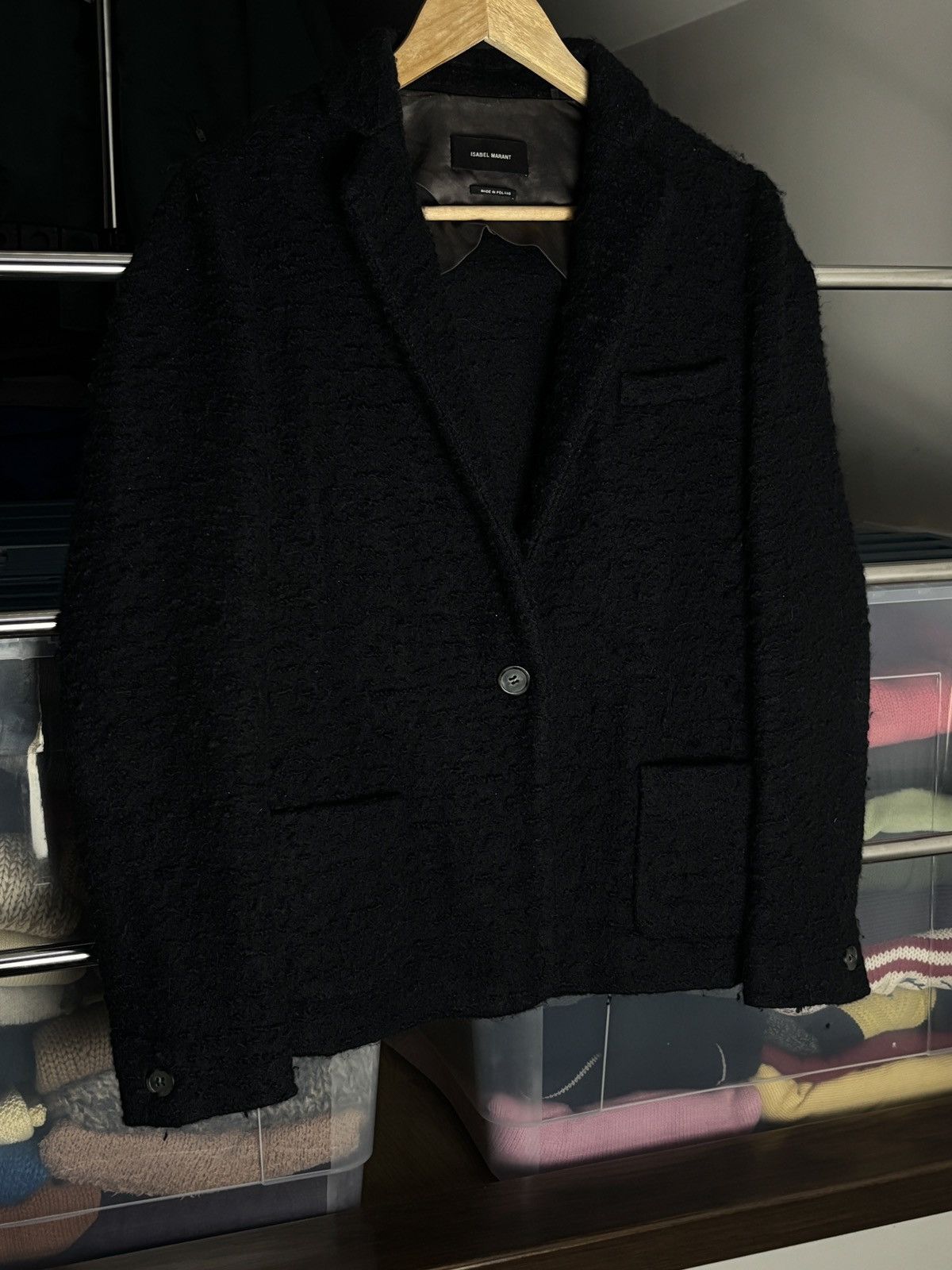 Isabel Marant Isabel Marant Baby Alpaca Wool Luxury Blazer Jacket Size XS / US 0-2 / IT 36-38 - 2 Thumbnail