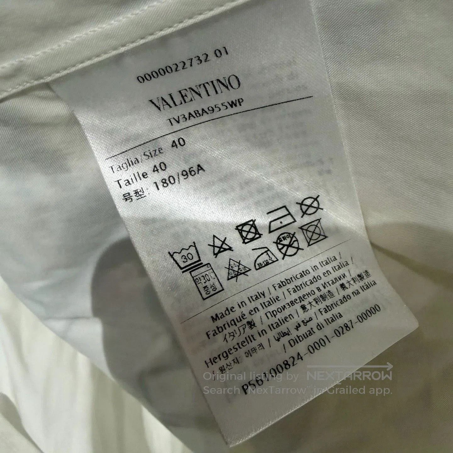 Valentino Valentino Astronaut Print Long Sleeve Shirt. Size US XXS / EU 40 - 4 Thumbnail