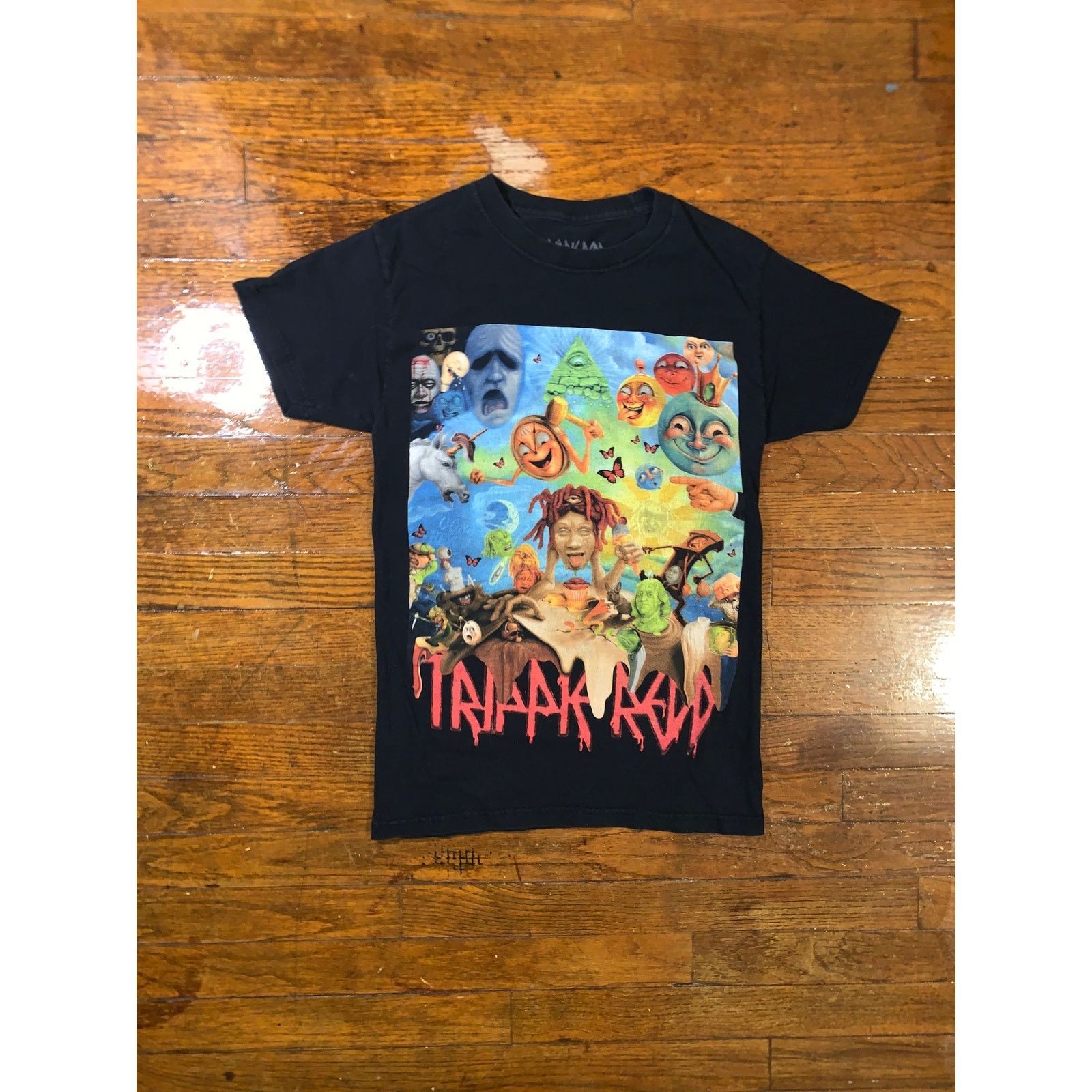 Rap Tees Trippie Redd Life’s A Trip T Shirt XS Black Rap Graphic Tee Size US XS / EU 42 / 0 - 2 Thumbnail