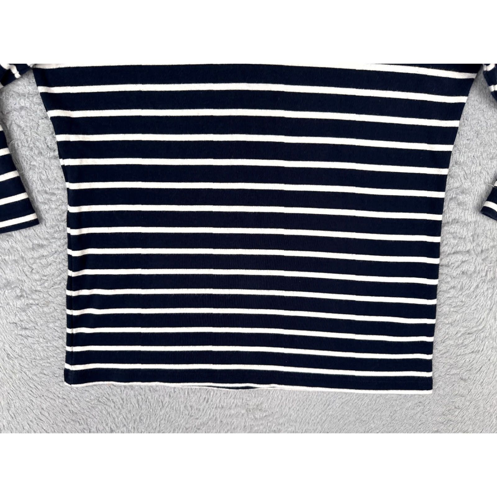 Tommy Hilfiger Tommy Hilfiger Shirt Women XL Blue Stripe 3/4 Sleeve Cotton V-Neck Vintage? No Size XL / US 12-14 / IT 48-50 - 5 Thumbnail
