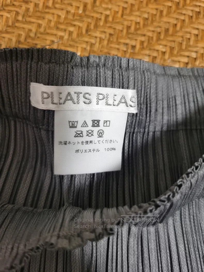 Issey Miyake Issey Miyake Gray Pleated Pants Size 25" / US 0 / IT 36 - 3 Thumbnail